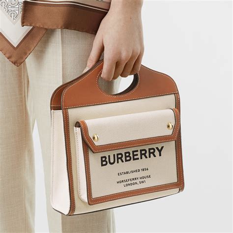 mini Burberry handbags canvas